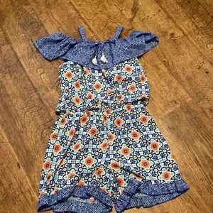 Cute girls large romper